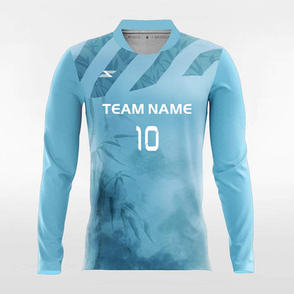 Mist - Customized Men's Sublimated Long Sleeve Football Jersey