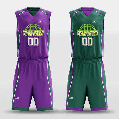 Dream - Customized Reversible Sublimated Basketball Set