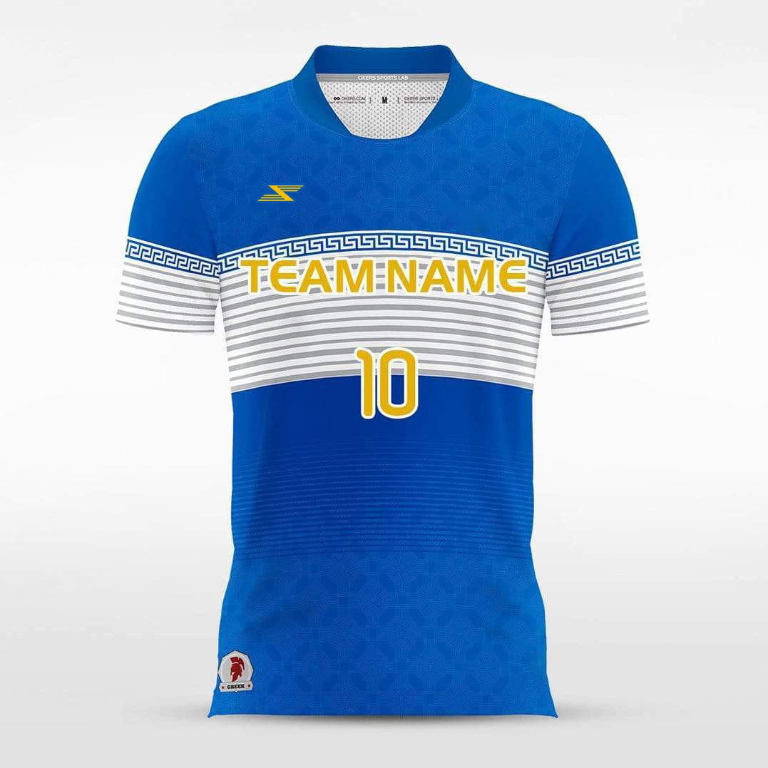 Hellas - Customized Men's Sublimated Football Jersey