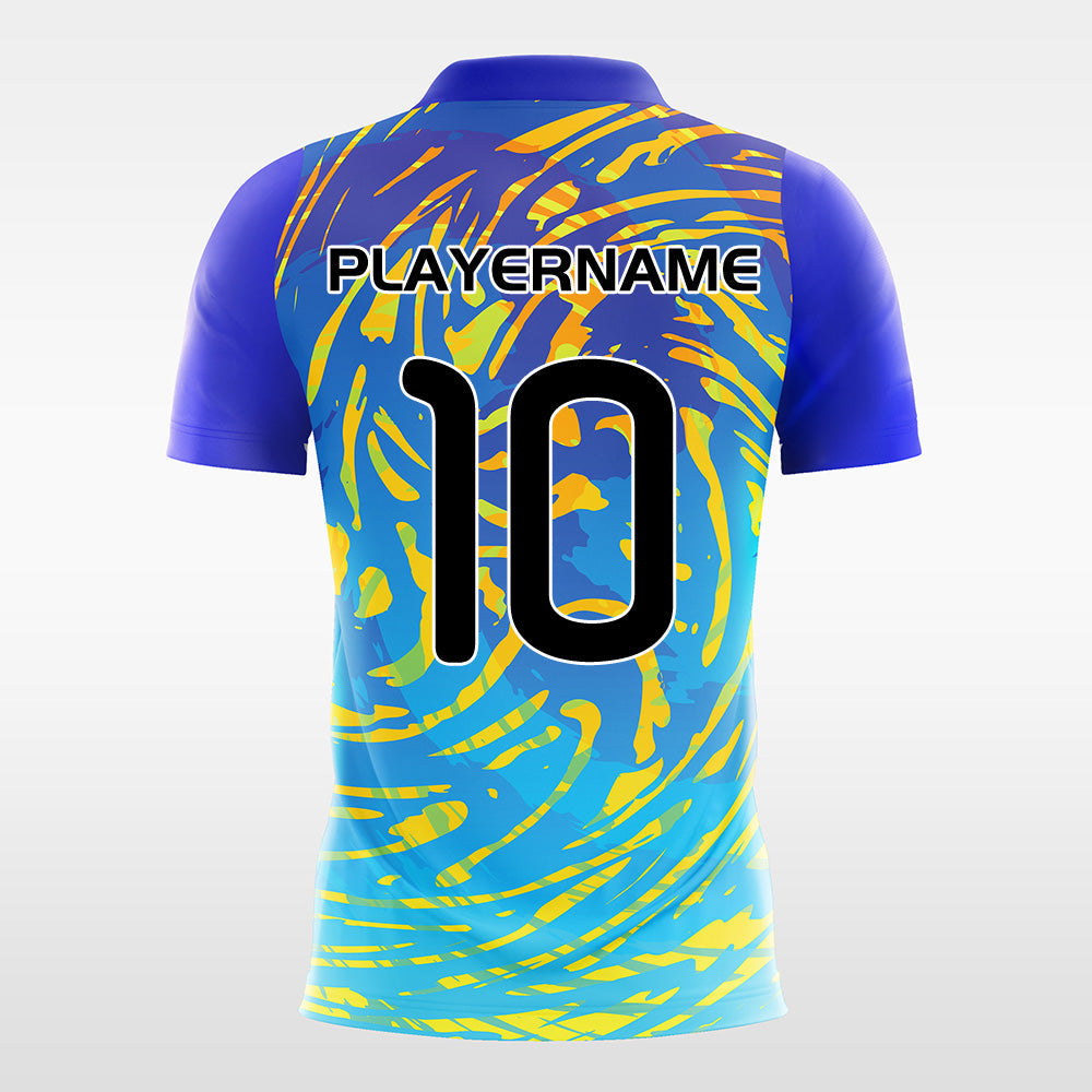 Lapis-Lazuli-Men’s Sublimated Football Jersey