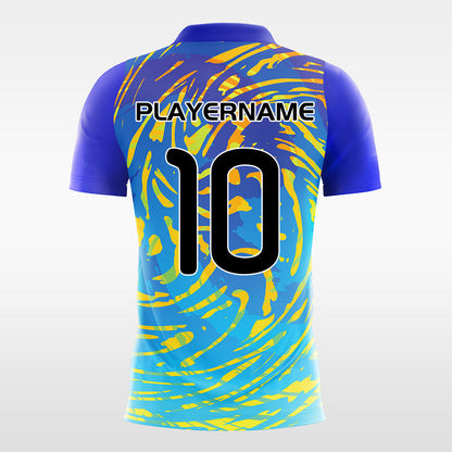 Lapis-Lazuli-Men’s Sublimated Football Jersey
