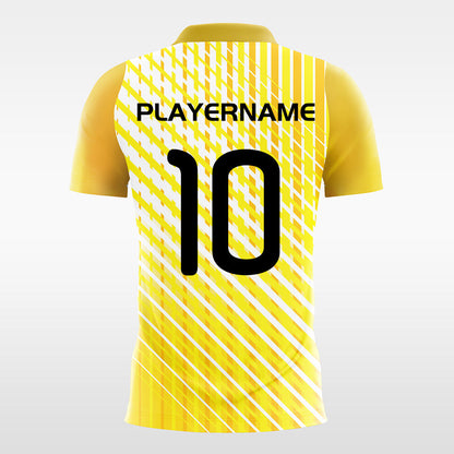 Hazymoon-Customized Men's Sublimated Football Jersey