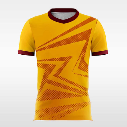 Hurricane-Customized Men's Sublimated Football Jersey