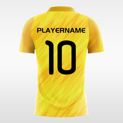 Brilliant-Customized Men's Sublimated Football Jersey