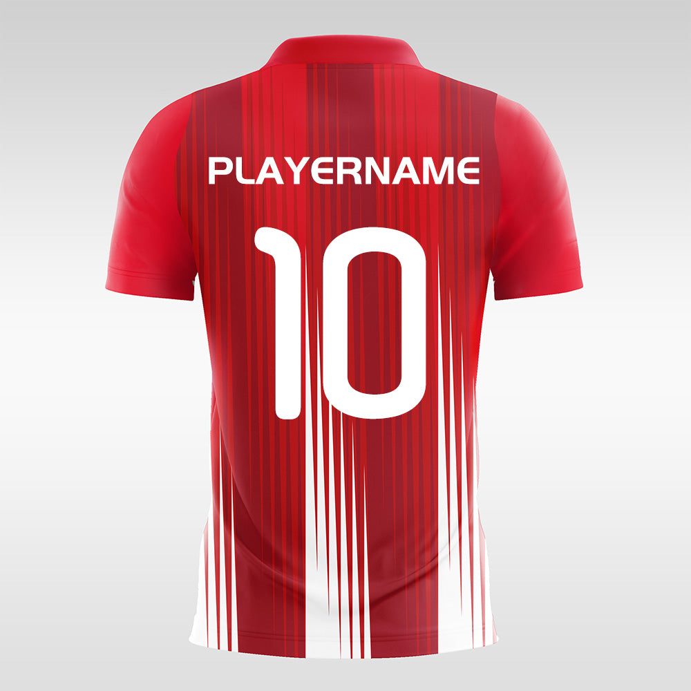 Rushing-Headlong-Customized Men's Sublimated Football Jersey
