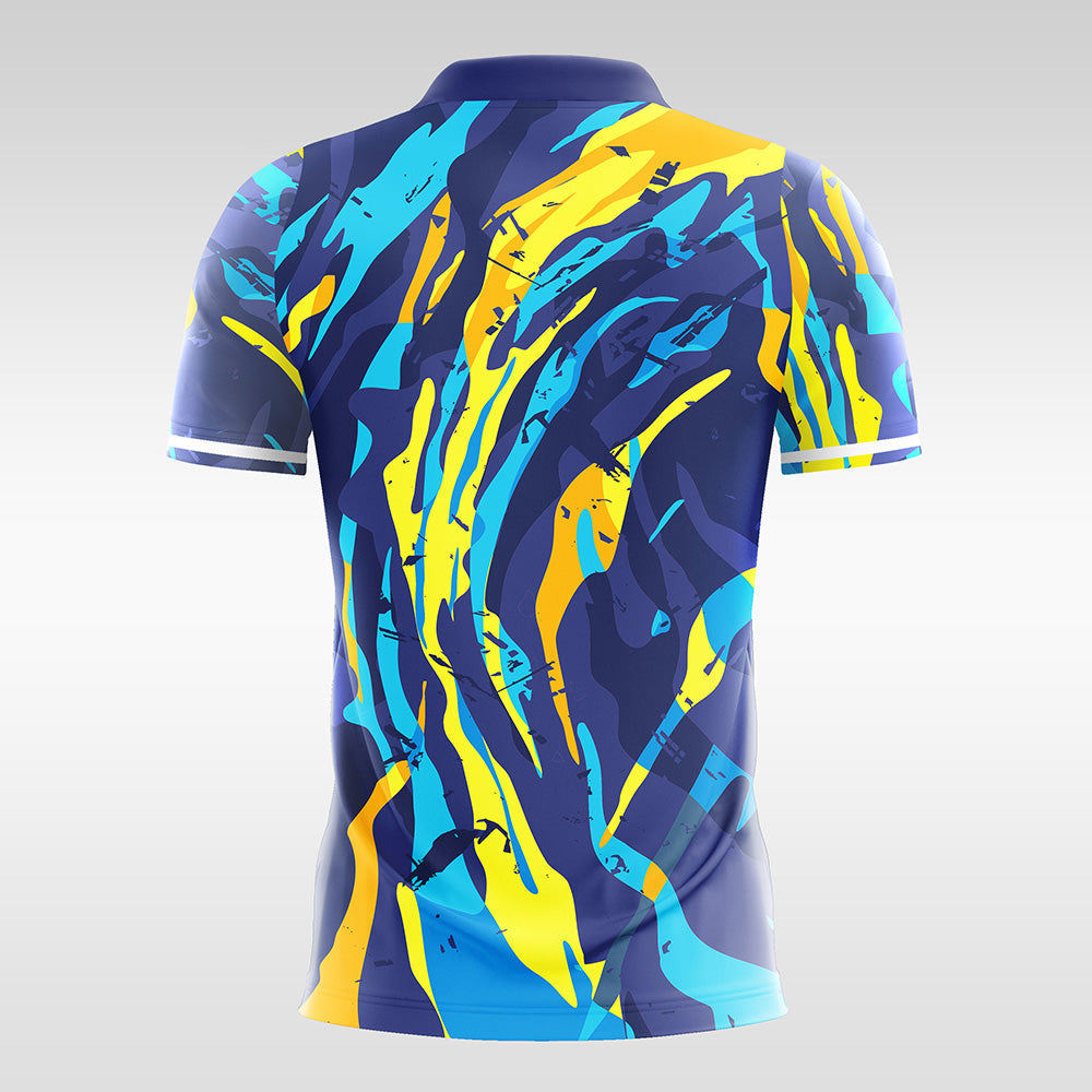 Cool-Breeze-Moon-Customized Men's Sublimated Football Jersey