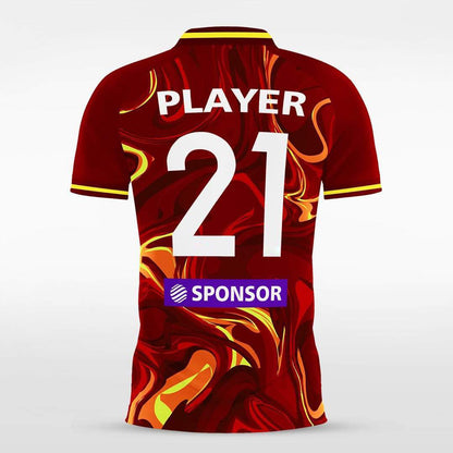 Lava - Customized Men's Sublimated Football Jersey