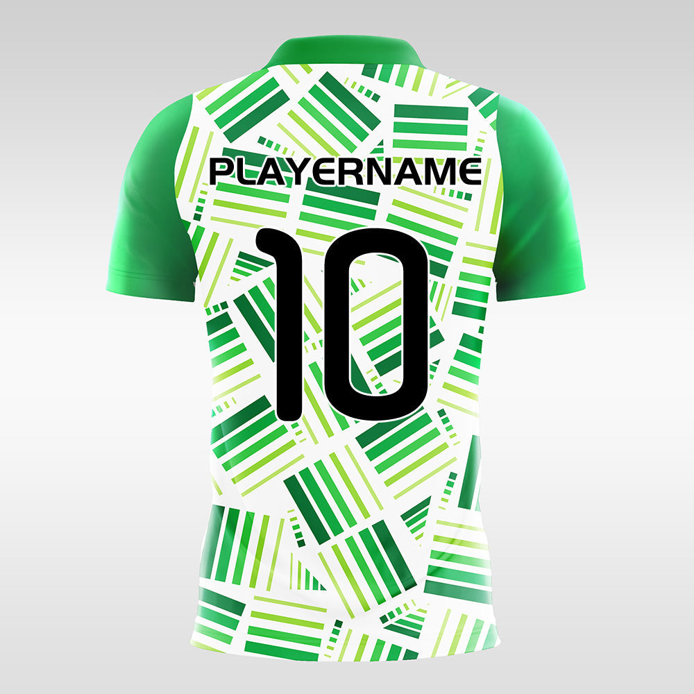 Tropical-Forest-Men’s Sublimated Football Jersey