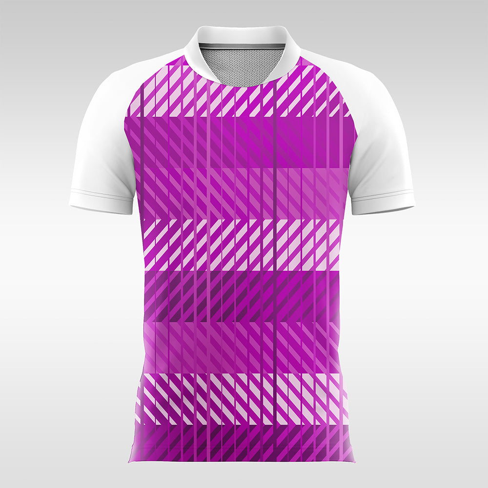 Purple-Ribbon-Men’s Sublimated Football Jersey