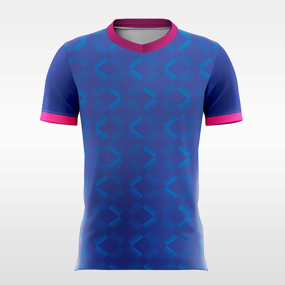 Crystalline-Customized Men's Sublimated Football Jersey
