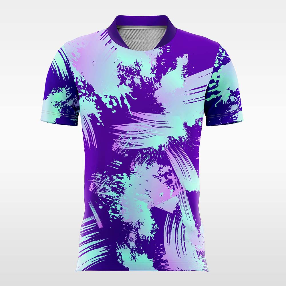 Purplepower-Customized Men's Sublimated Football Jersey