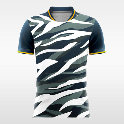Curve-Customized Men's Sublimated Football Jersey