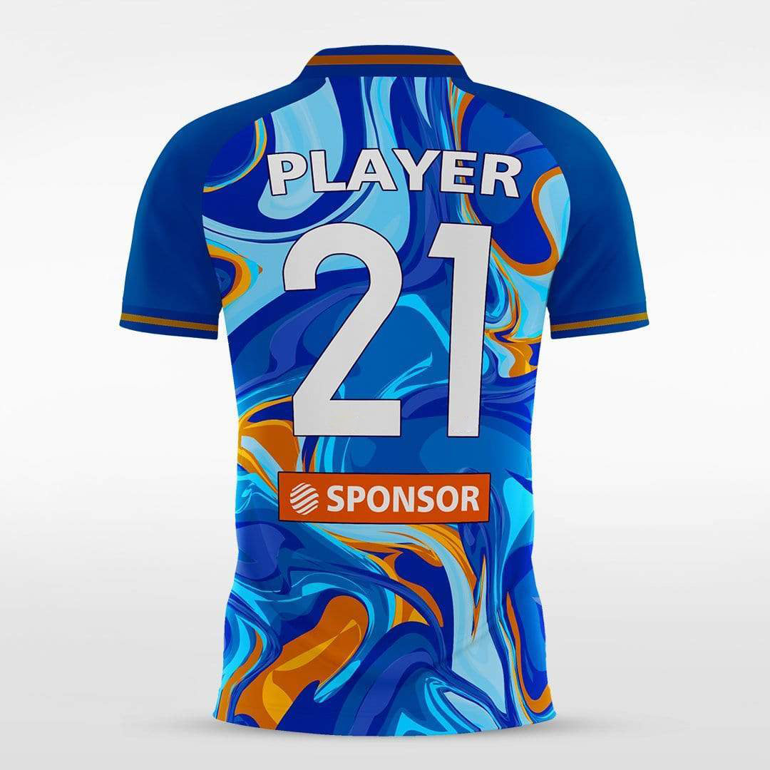 Lava - Customized Men's Sublimated Football Jersey