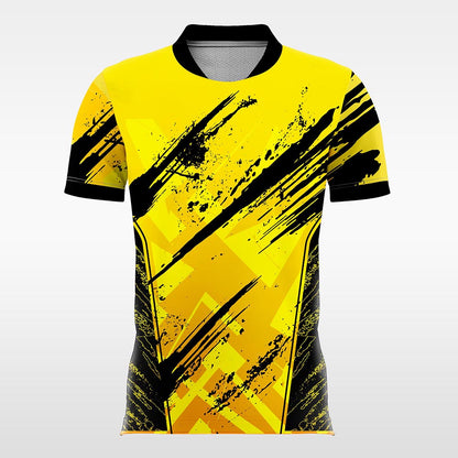 Thunder-Customized Men's Sublimated Football Jersey
