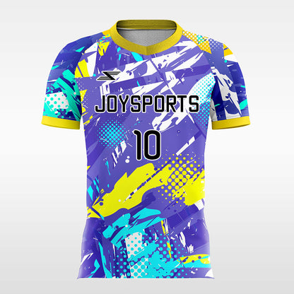Moonlight-Heart-Customized Men's Sublimated Football Jersey