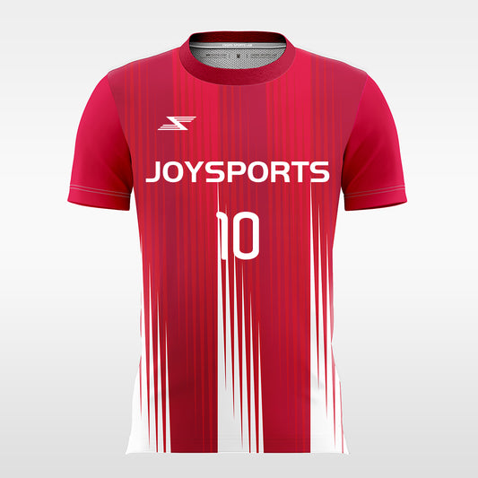 Rushing-Headlong-Customized Men's Sublimated Football Jersey