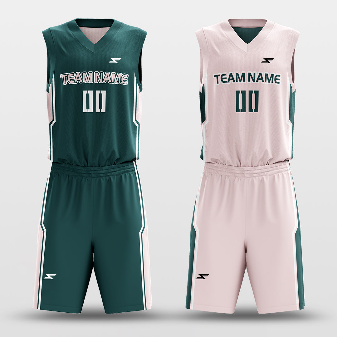 CLASSIC23 - Customized Reversible Sublimated Basketball Set