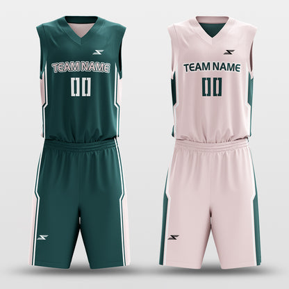 CLASSIC23 - Customized Reversible Sublimated Basketball Set