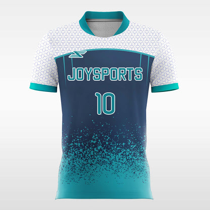 Spring-Rains-Customized Men's Sublimated Football Jersey