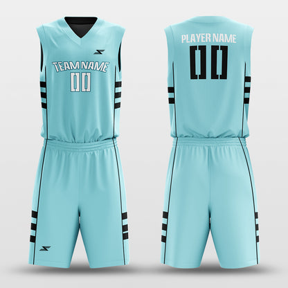 CLASSIC26 - Customized Reversible Sublimated Basketball Set