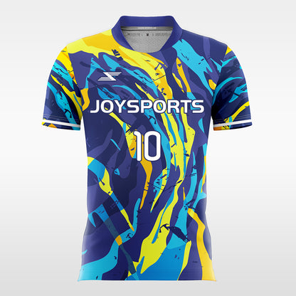 Cool-Breeze-Moon-Customized Men's Sublimated Football Jersey