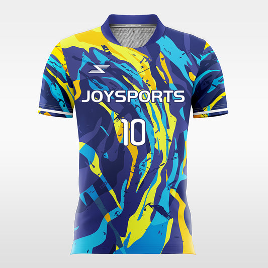 Cool-Breeze-Moon-Customized Men's Sublimated Football Jersey