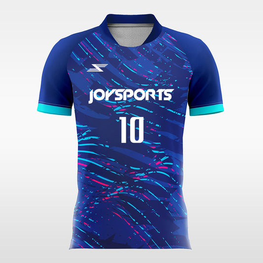 Star-Mirror-Customized Men's Sublimated Football Jersey