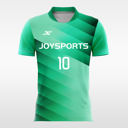 Jade-Customized Men's Sublimated Football Jersey