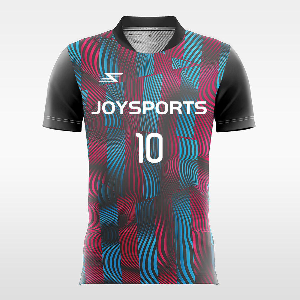 Morning-Calm-Men’s Sublimated Football Jersey