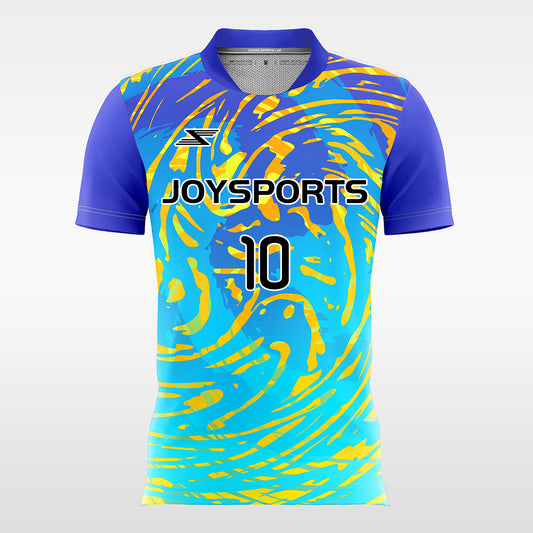 Lapis-Lazuli-Men’s Sublimated Football Jersey