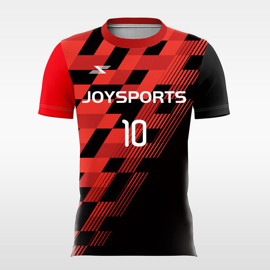 Samurai-Spirit-Men’s Sublimated Football Jersey