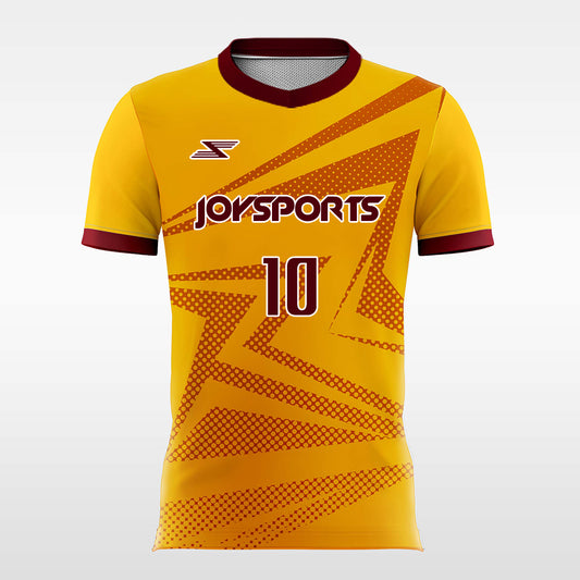 Hurricane-Customized Men's Sublimated Football Jersey