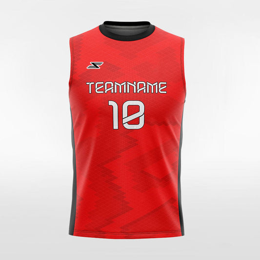 Mosaic Camouflage - Customized Men's Sublimated Sleeveless Football Jersey