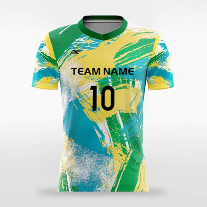 Pop Camouflage 5 - Customized Men's Sublimated Football Jersey