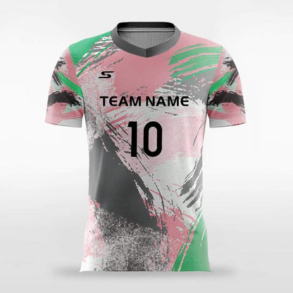 Pop-Camouflage5-Customized Men's Sublimated Football Jersey