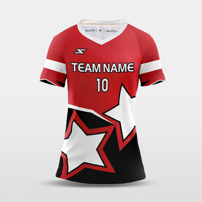 Clown - Customized Women's Sublimated Football Jersey