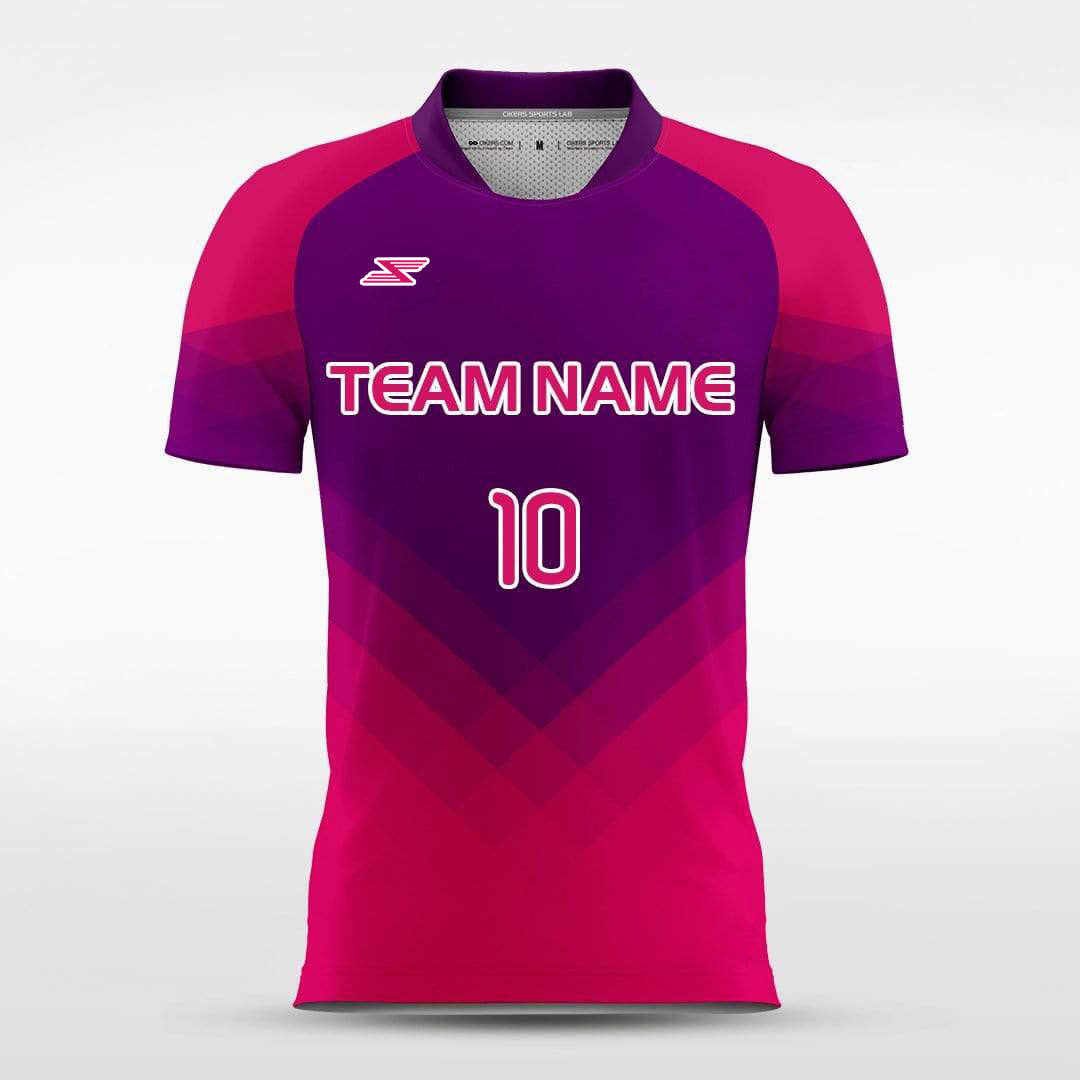 Continent - Customized Men's Sublimated Football Jersey