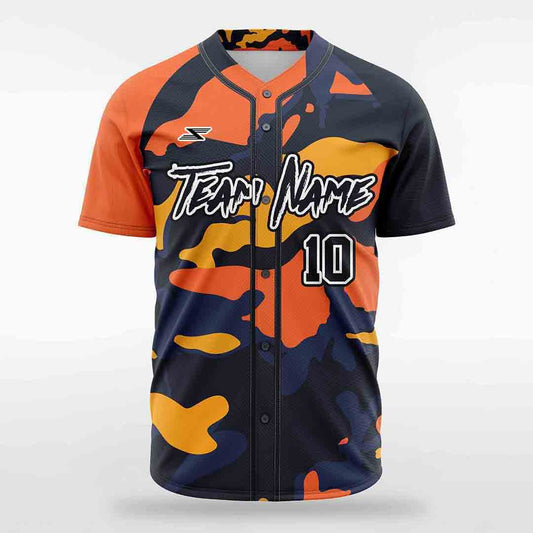 Canyon - Customized Men's Sublimated  Full-Button Baseball Jersey