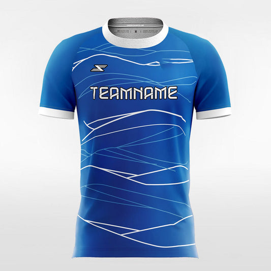 Rapid River - Customized Men's Sublimated Football Jersey