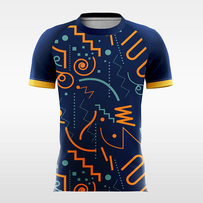 Painting-Men’s Sublimated Football Jersey