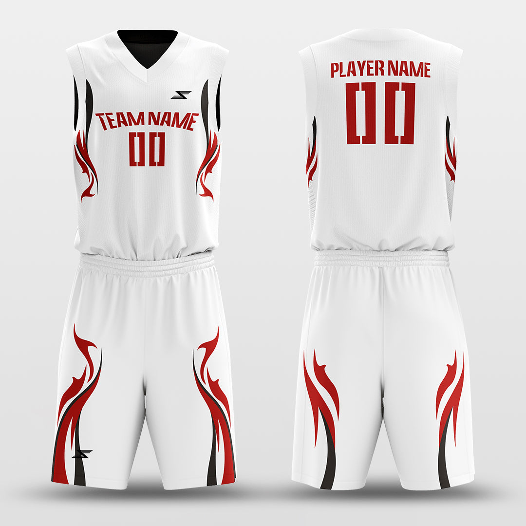 Shadowflame - Customized Reversible Sublimated Basketball Set