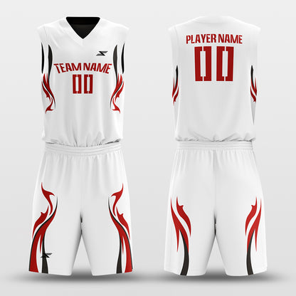 Shadowflame - Customized Reversible Sublimated Basketball Set