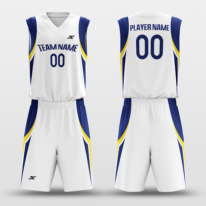 CLASSIC29 - Customized Reversible Sublimated Basketball Set