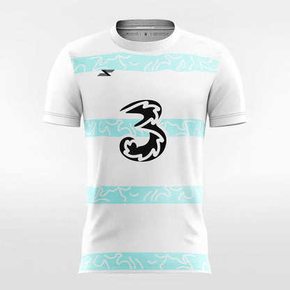 Sea Wave - Customized Men's Sublimated Football Jersey
