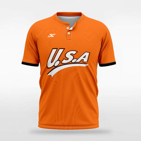 Strike - Customized Men's Sublimated 2-Button Baseball Jersey