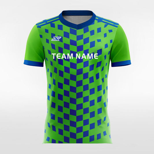 Green Field - Customized Men's Sublimated Football Jersey