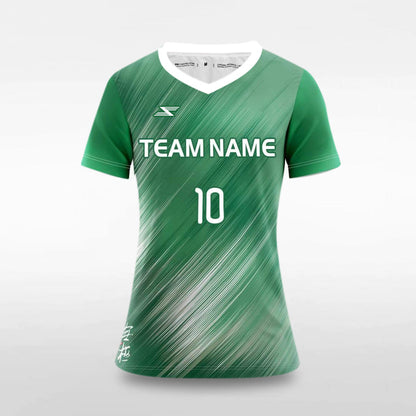 The Four Symbols - Customized Women's Sublimated Football Jersey