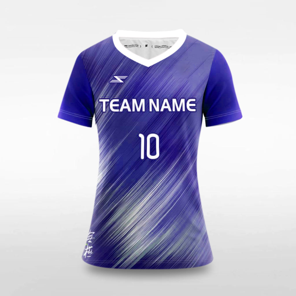 The Four Symbols - Customized Women's Sublimated Football Jersey