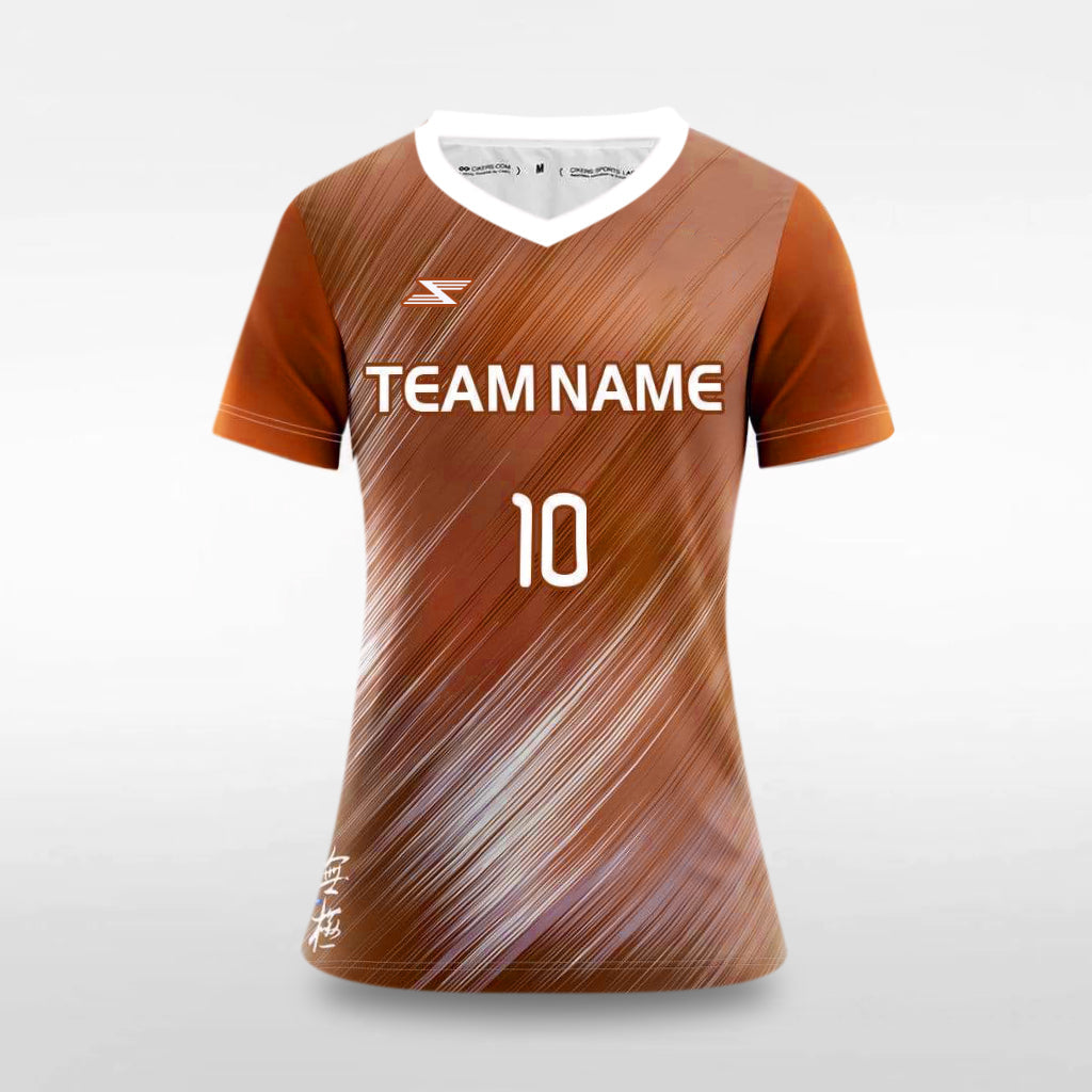 The Four Symbols - Customized Women's Sublimated Football Jersey