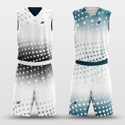Classic45 - Customized Reversible Sublimated Basketball Set